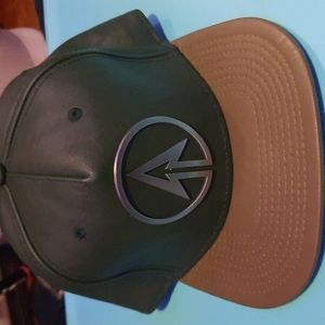 Green Arrow Leather Snapback